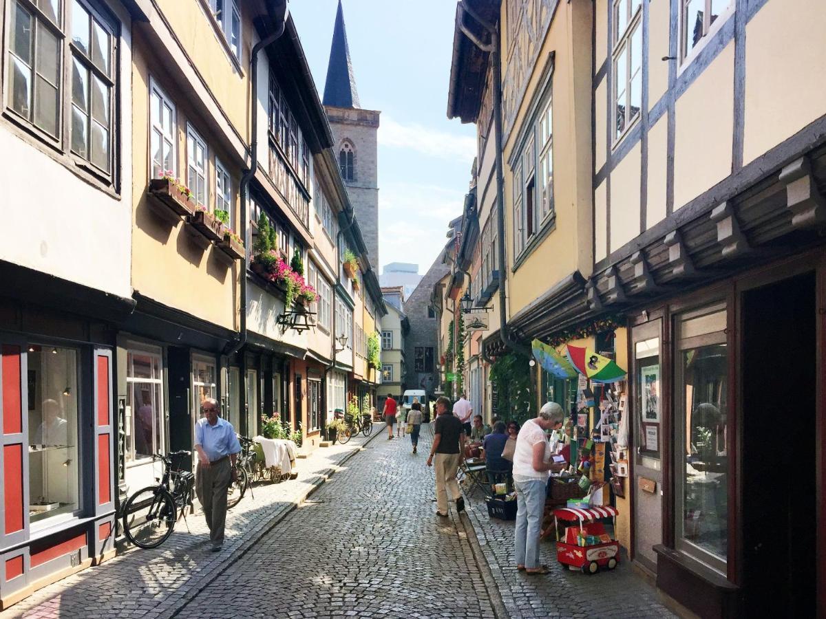 Cosy Apartment In The Heart Of Erfurt 30 M² Pets Allowed Buitenkant foto